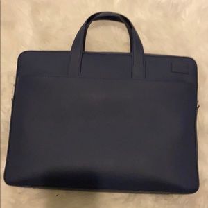 NWT navy Jack Spade Laptop bag